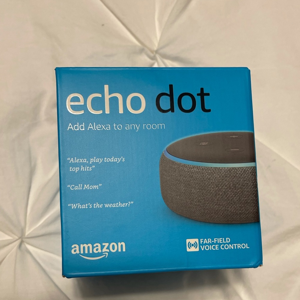 Echo Dot BRAND NEW. 3rd Generation
